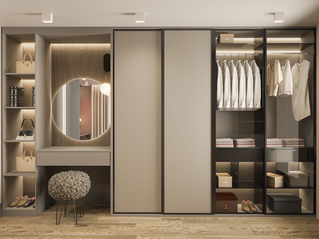 Después — Vestidor con isla central, San Juan