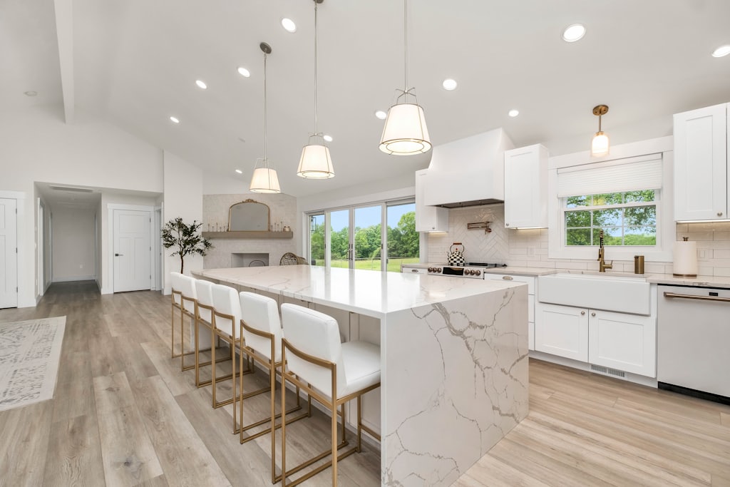 After — Hillside villa kitchen, Maryvilla